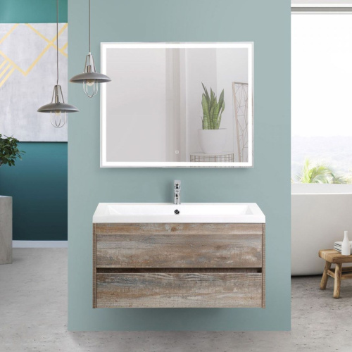 Мебель для ванной Art&Max Family 100, подвесная, Pino Esotica фото 6