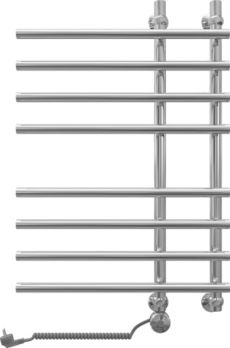 Полотенцесушитель электрический EWRIKA Медея LT 80х55 R, хром