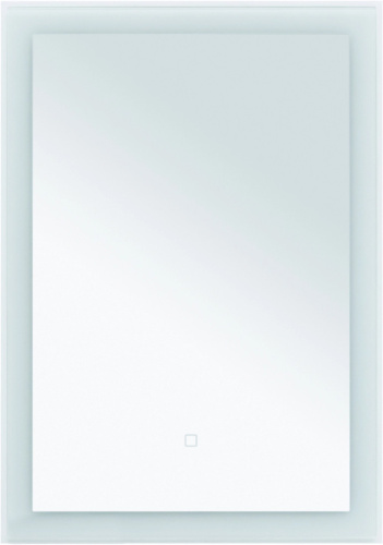 Зеркало STWORKI Эстерсунд 60 белое матовое, с подсветкой, сенсор на зеркале фото 4