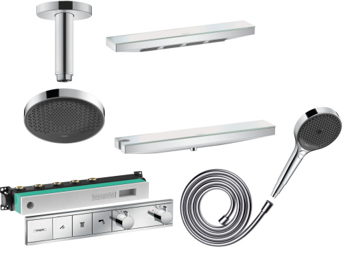Душевой комплект Hansgrohe RainSelect 8 в 1 фото 9