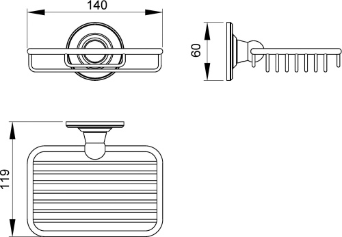 Мыльница Timo Nelson 150023/00 фото 2