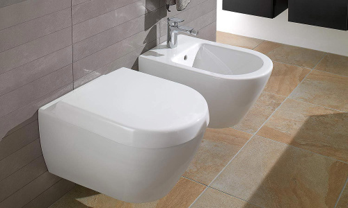 Унитаз подвесной Villeroy & Boch Subway Plus 6600 10R1 alpin фото 14