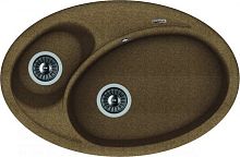 Мойка кухонная Florentina Селена 780 коричневый