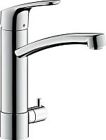Смеситель Hansgrohe Focus M41 31803000 для кухонной мойки, хром