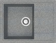 Мойка кухонная ZETT lab. T150Q008 темно-серая