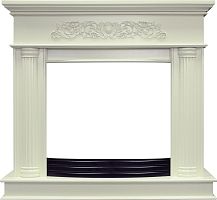 Портал Royal Flame Gloria слоновая кость под очаг Dioramic 25 LED FX