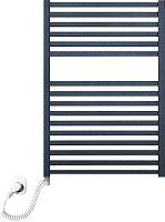 Полотенцесушитель электрический Luxrad Kwadro 065266 72х50 L, черный, терморегулятор selmo pad