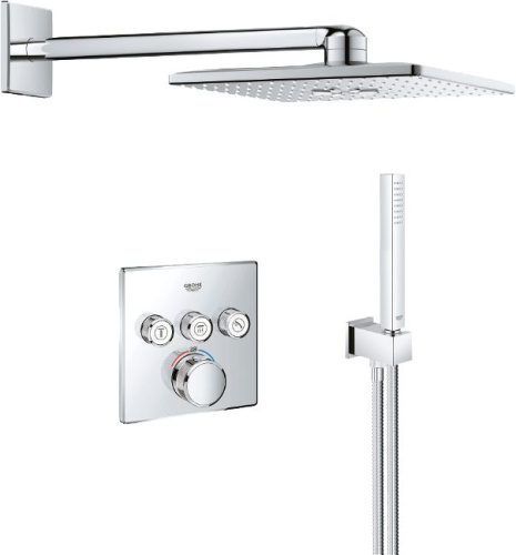 Душевой комплект Grohe Grohtherm SmartControl Pro 34804000