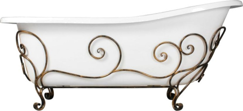 Ванна из искусственного камня Эстет Царская 170x70 фото 5