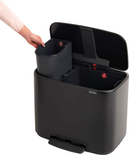 Мусорное ведро Brabantia Bo Pedal Bin 121227 23 + 11 л фото 9
