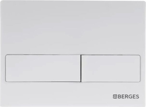 Система инсталляции для унитазов Berges Wasserhaus Novum 040214 с кнопкой смыва, белая фото 5