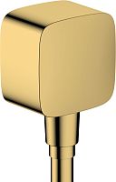 Шланговое подключение Hansgrohe FixFit 26457990 полированное золото