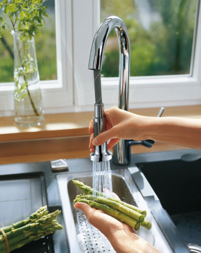 Смеситель Hansgrohe Talis S2 Variarc 14877000 для кухонной мойки фото 17