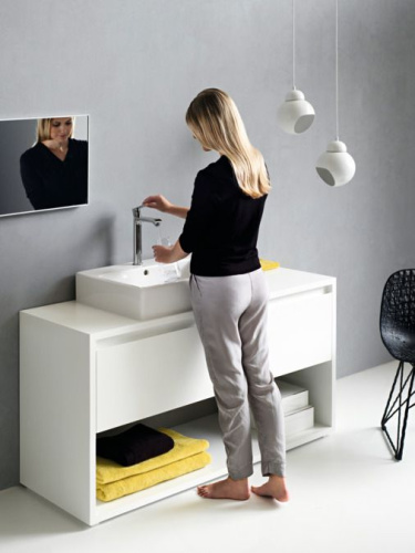 Смеситель Hansgrohe Metris 31185000 для раковины фото 5