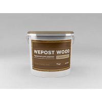 Герметик Wepost Wood 7 кг белый