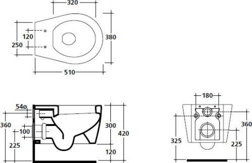 51 290 руб. Унитаз подвесной Galassia Xes 9907 фото 7 Унитаз подвесной Galassia Xes 9907 фото 7
