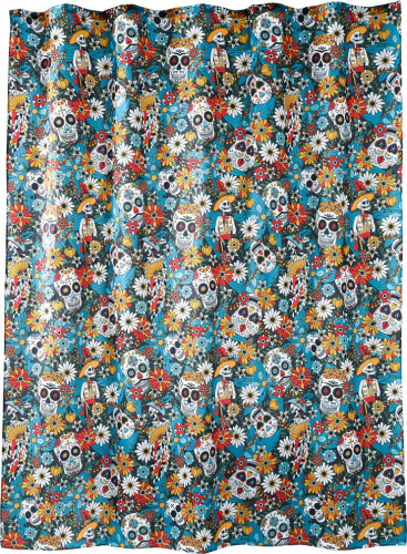 Штора для ванной Moroshka T690-2 Los Muertos фото 8 Штора для ванной Moroshka T690-2 Los Muertos фото 8