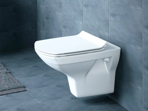 Унитаз подвесной Cersanit Carina XL Clean On DPL EO slim фото 7