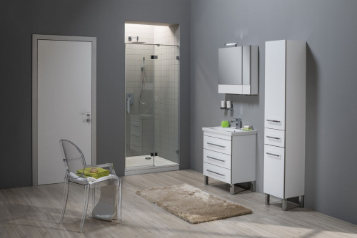 Мебель для ванной Aquanet Сиена 70 напольная белая Мебель для ванной Aquanet Сиена 70 напольная белая