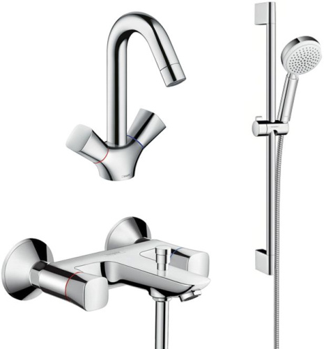 Душевой комплект Hansgrohe Logis 71243000 для ванны с душем фото 5