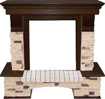 Портал Dimplex Pierre Luxe темный дуб, сланец, под классические очаги