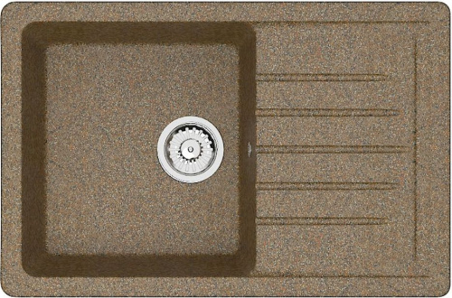 Мойка кухонная ZETT lab. T016Q009 терракот