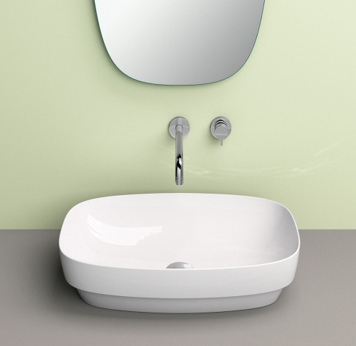 Раковина Catalano Green Lux 60x40 белый глянцевый фото 2