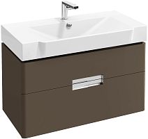 Мебель для ванной Jacob Delafon Reve 80 светло-коричневый лак, 2 ящика