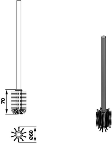 Ершик Sapho Olymp ND1321-08 фото 2