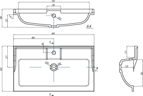 Мебель для ванной AQUATON Леон 80Н дуб бежевый фото 6 Мебель для ванной AQUATON Леон 80Н дуб бежевый фото 6
