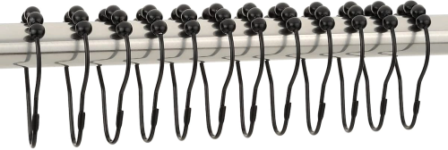 Крючок для шторы Carnation Home Fashions Roller Hook M Black фото 3