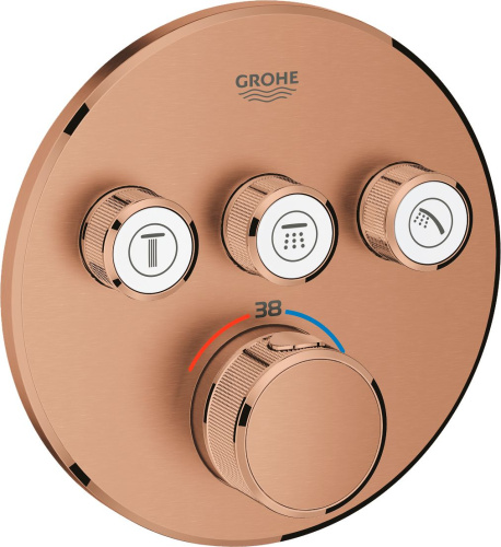 Термостат Grohe Grohtherm SmartControl 29121DL0 для душа, теплый закат