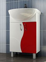 Мебель для ванной Vigo Alessandro 4-55 красная