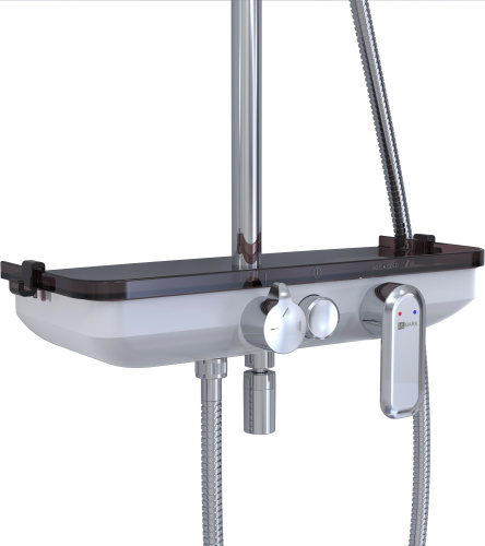 Душевая стойка Lemark Tropic LM7012C хром фото 2