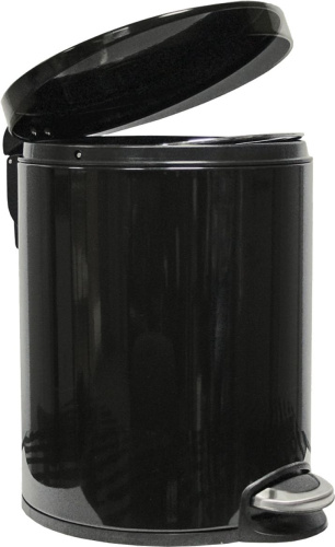 Мусорное ведро Binele Lux WP05LB 5 л, черное фото 2