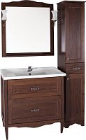 Мебель для ванной ASB-Woodline Римини Nuovo 80 антикварный орех