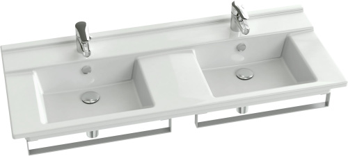 59 310 руб. Раковина Jacob Delafon Struktura EXF112 120 см, двойная фото 4 Раковина Jacob Delafon Struktura EXF112 120 см, двойная фото 4