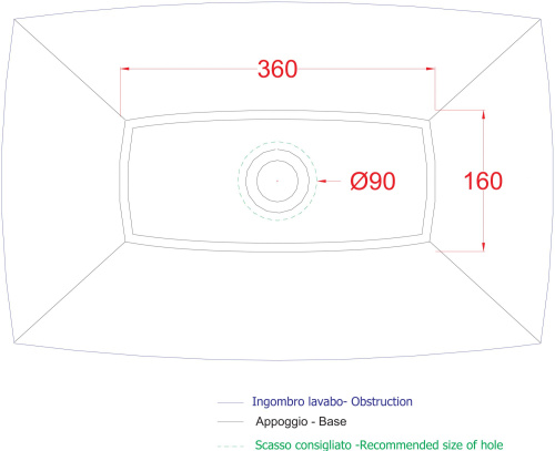 Раковина ArtCeram Jazz JZL002 белый матовый фото 3