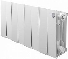 Радиатор биметаллический Royal Thermo Piano Forte 200 bianco traffico, 8 секций