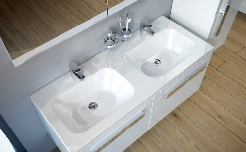 68 530 руб. Раковина Ravak Chrome 120 двойная, со скрытым переливом фото 4 Раковина Ravak Chrome 120 двойная, со скрытым переливом фото 4