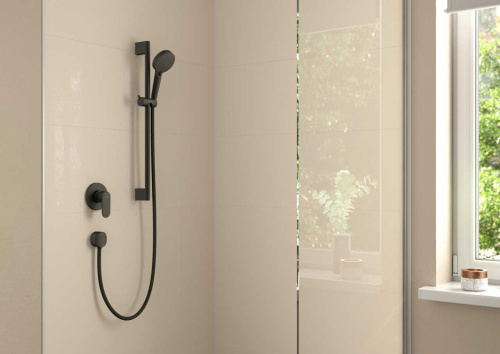 Смеситель Hansgrohe Vernis Blend 71649670 для душа, черный фото 2