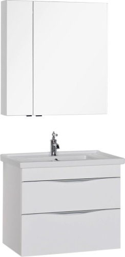 Мебель для ванной Aquanet Эвора 80 белая фото 5