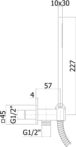 Душевой гарнитур Paffoni Premium ZDUP095NO фото 2