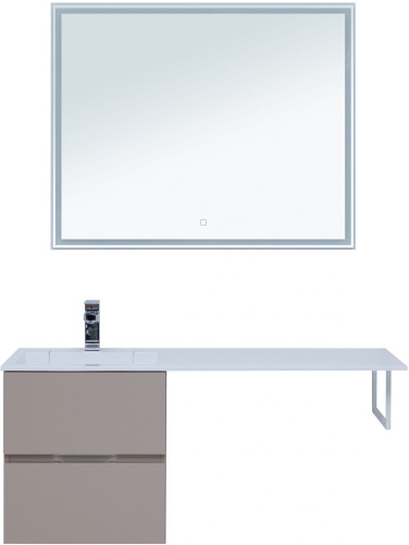 Мебель для ванной Aquanet Алвита 48 капучино фото 12