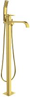 Смеситель Migliore Inside 24603 С ВНУТРЕННЕЙ ЧАСТЬЮ, напольный, для ванны с душем, золото