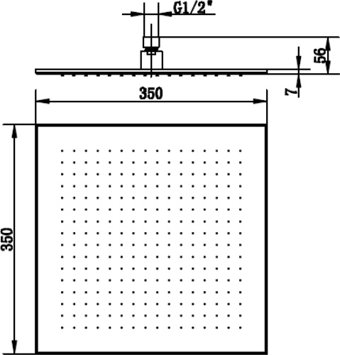 Верхний душ Villeroy & Boch TVC00000600061 фото 3