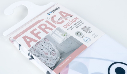 Штора для ванной Fixsen Africa FX-2510 180x200 фото 5