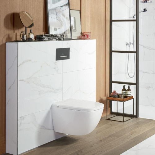 Унитаз подвесной Villeroy & Boch Antheus stone white фото 16