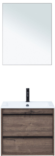 Мебель для ванной Aquanet Lino 70 дуб веллингтон фото 5