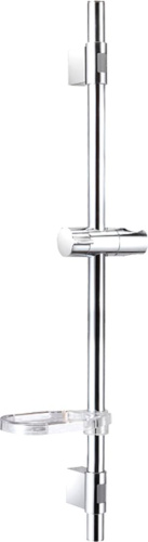 Душевая штанга IDDIS Shower Bar TSH65SDi17 с мыльницей, хром